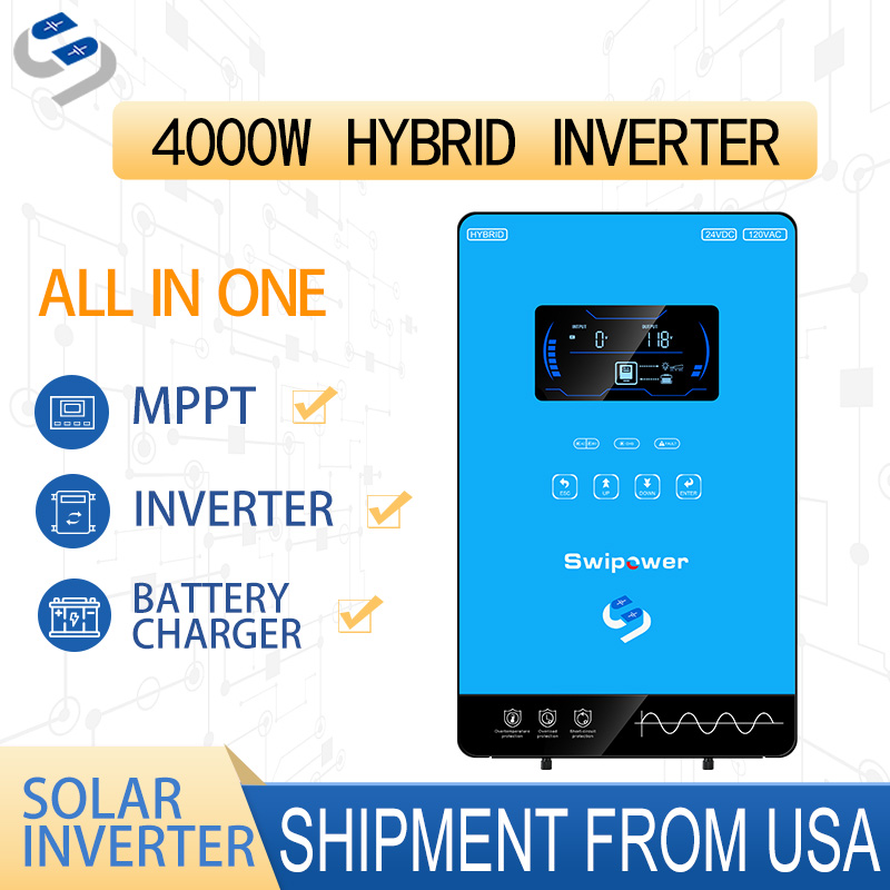 Drone Solar Charger - CNSWIPOWER 4500VA عاكس طاقة شمسية هجين