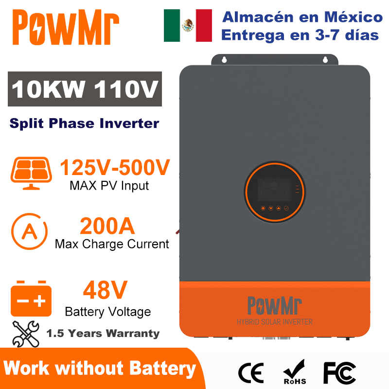 Drone Solar Charger - PowMr 10KW سبليت المرحلة العاكس 48