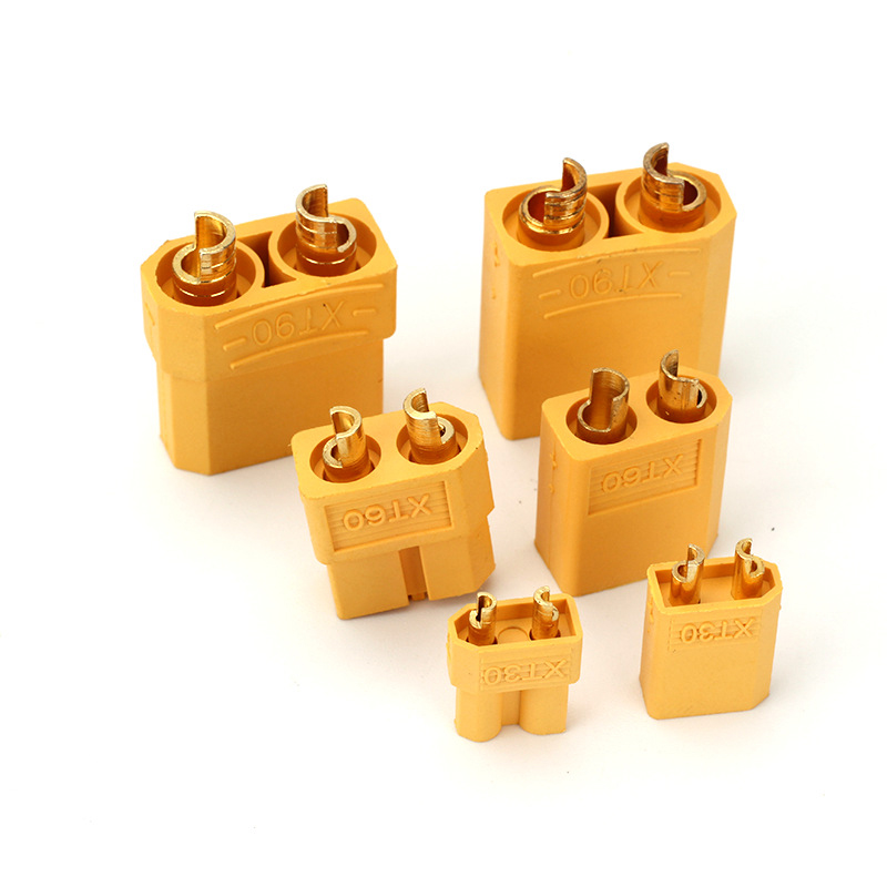 1/2/5/10 قطعة XT60 XT-60 ذكر أ - مراجعة Drone Battery Adapter وسعره