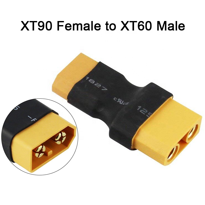 10 قطعة Amass XT90 إلى XT60 مح - مراجعة Drone Battery Adapter وسعره