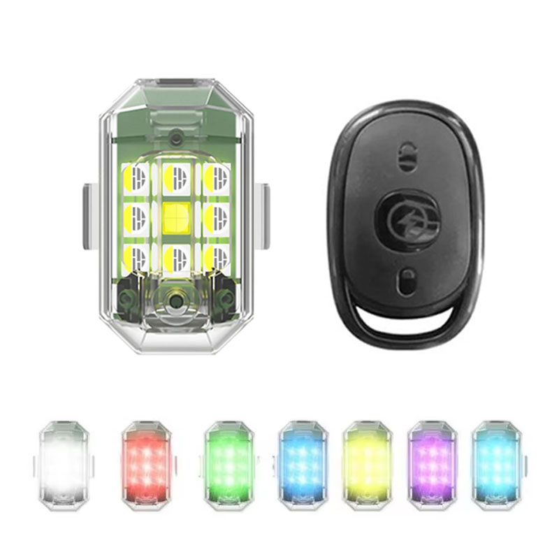 لاسلكي LED الطائرة بدون طيار ض - مراجعة Drone Strobe Light وسعره