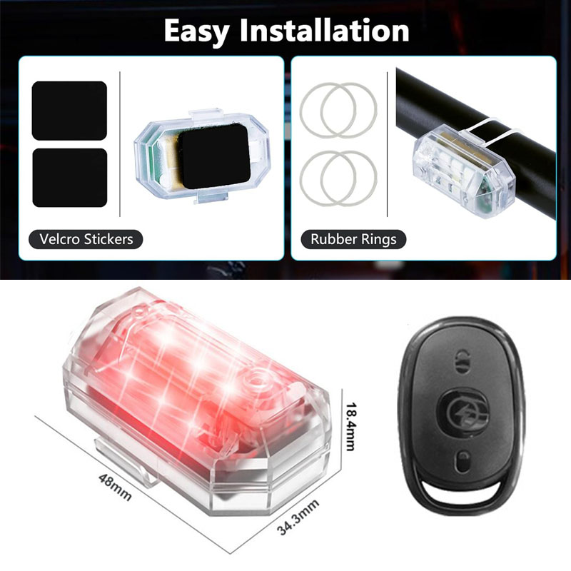 لاسلكي LED الطائرة بدون طيار ض - مراجعة Drone Strobe Light وسعره