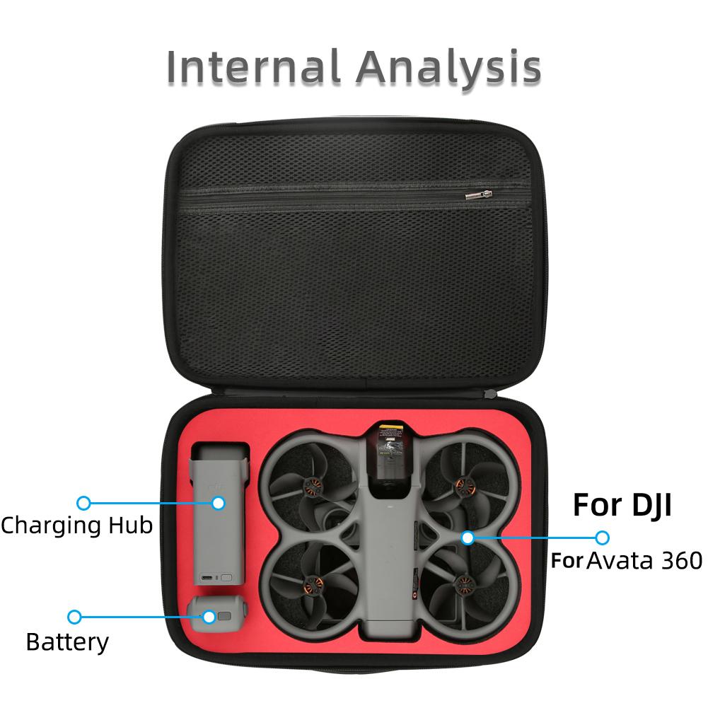 صندوق حمل محمول لـ DJI Avata 3 - مراجعة Drone Hard Shell Case وسعره