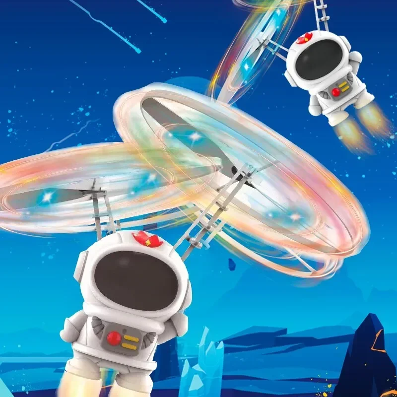 لعبة روبوت طائر مضيء لرائد الف - مراجعة Drone Strobe Light وسعره