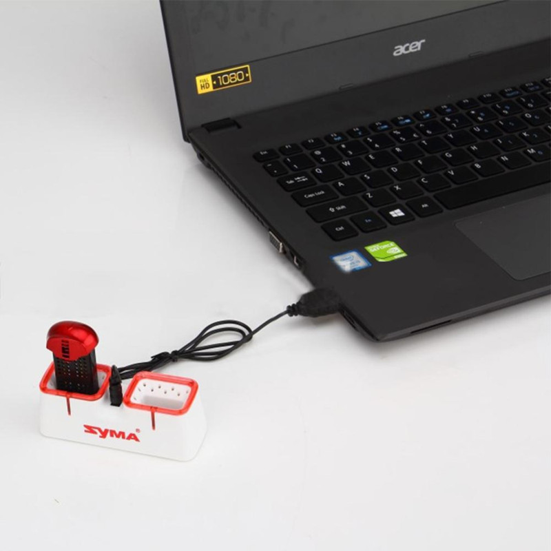 شاحن USB مزدوج سريع لبطاريات ط - مراجعة Drone Battery Adapter وسعره